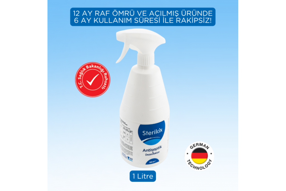 Sterilox Antiseptik&Dezenfektan 1 lt Sterilox Antiseptik&Dezenfektan 1 lt