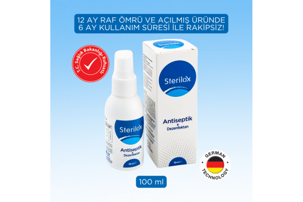 Sterilox Antiseptik&Dezenfektan 100 ml