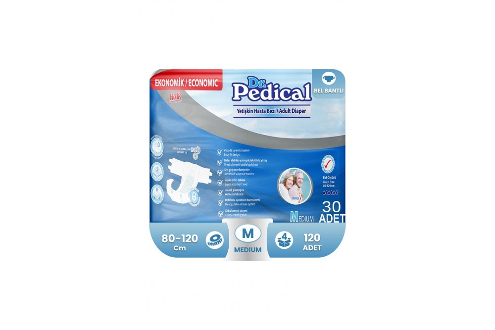 Bel Bantlı Hasta Bezi Medium 