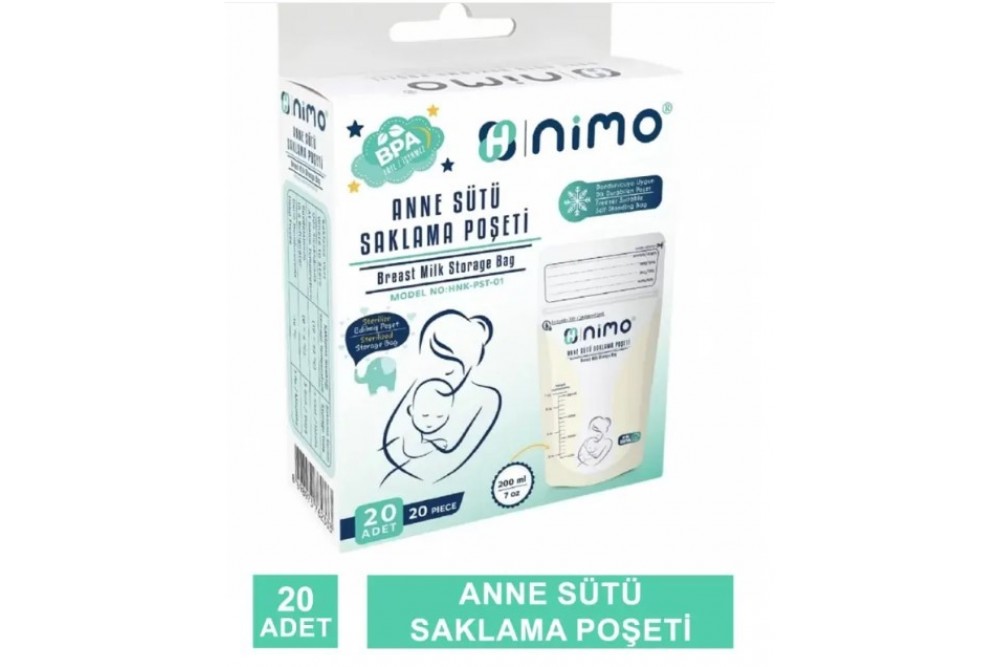 Anne Sütü Saklama Poşeti