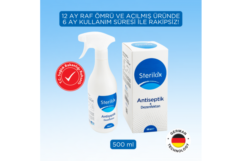 Sterilox Antiseptik&Dezenfektan 500 ml
