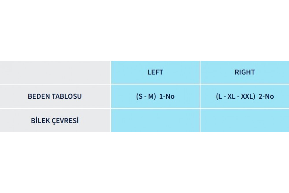 Airtex Baş Parmak Destekli Ekstra Uzun El Bilek Ateli