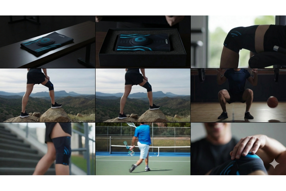 Airtex Patella ve Ligament Destekli Dizlik