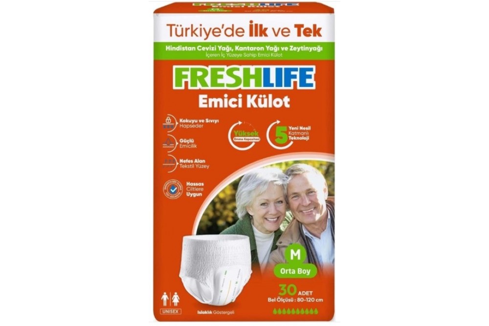 Emici Külot Hasta Bezi Medium