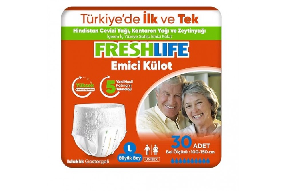 Emici Külot Hasta Bezi Large